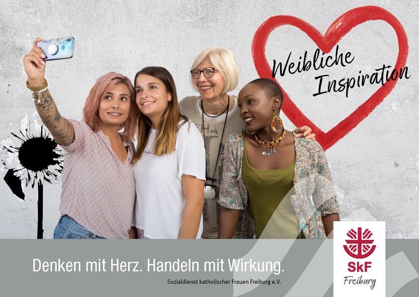 Weibliche Inspiration. Stark für Frauen. Stark für Menschen.