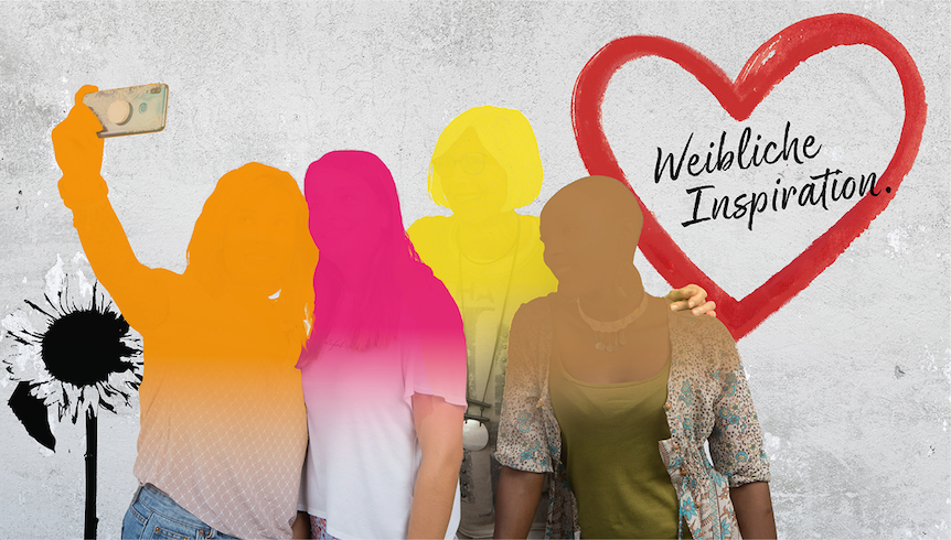 Weibliche Inspiration. Stark für Frauen. Stark für Menschen.